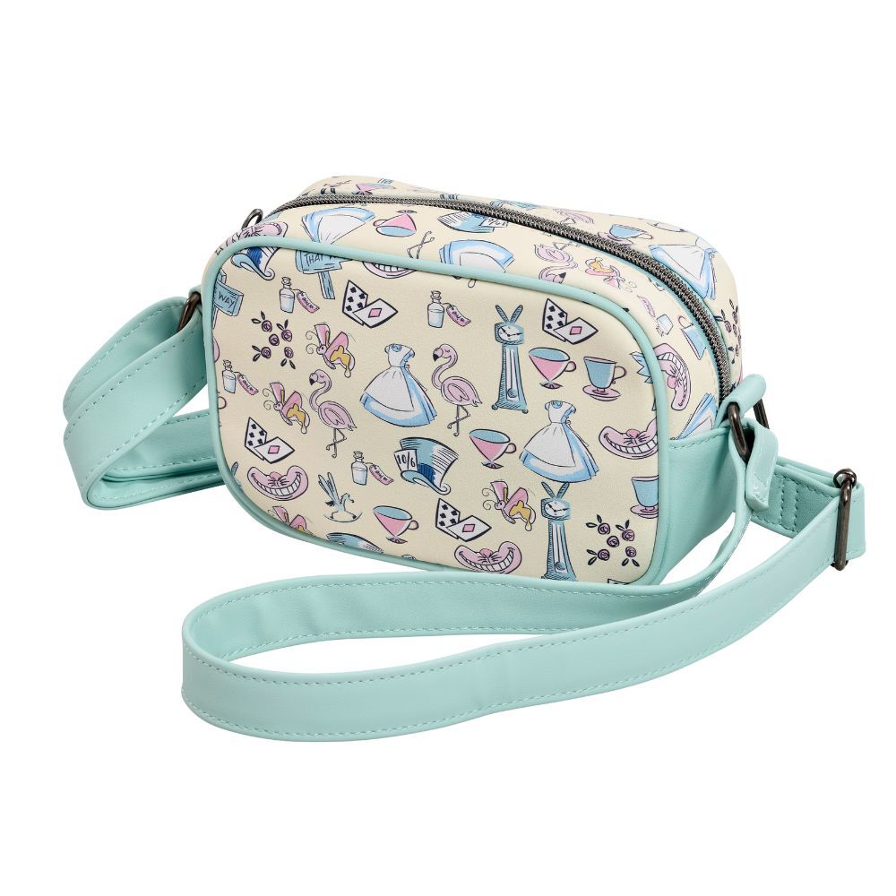 Bolso de hombro Loungefly Aiw Pastel Aop Alicia en el País de las Maravillas Disney