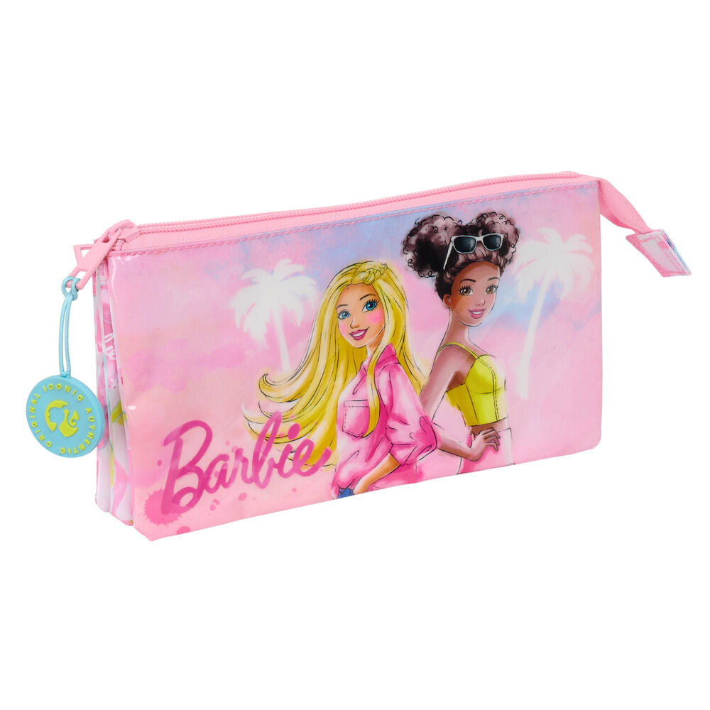 Estuche triple Painterly Barbie