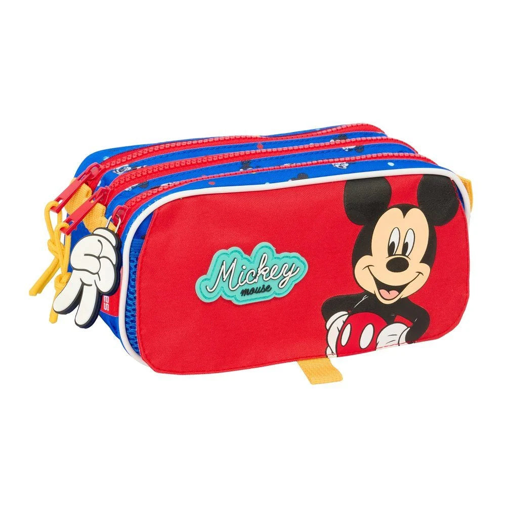 Estuche triple Good Day Mickey Disney