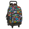 Trolley Compact extraíble Colors Graffiti 42cm