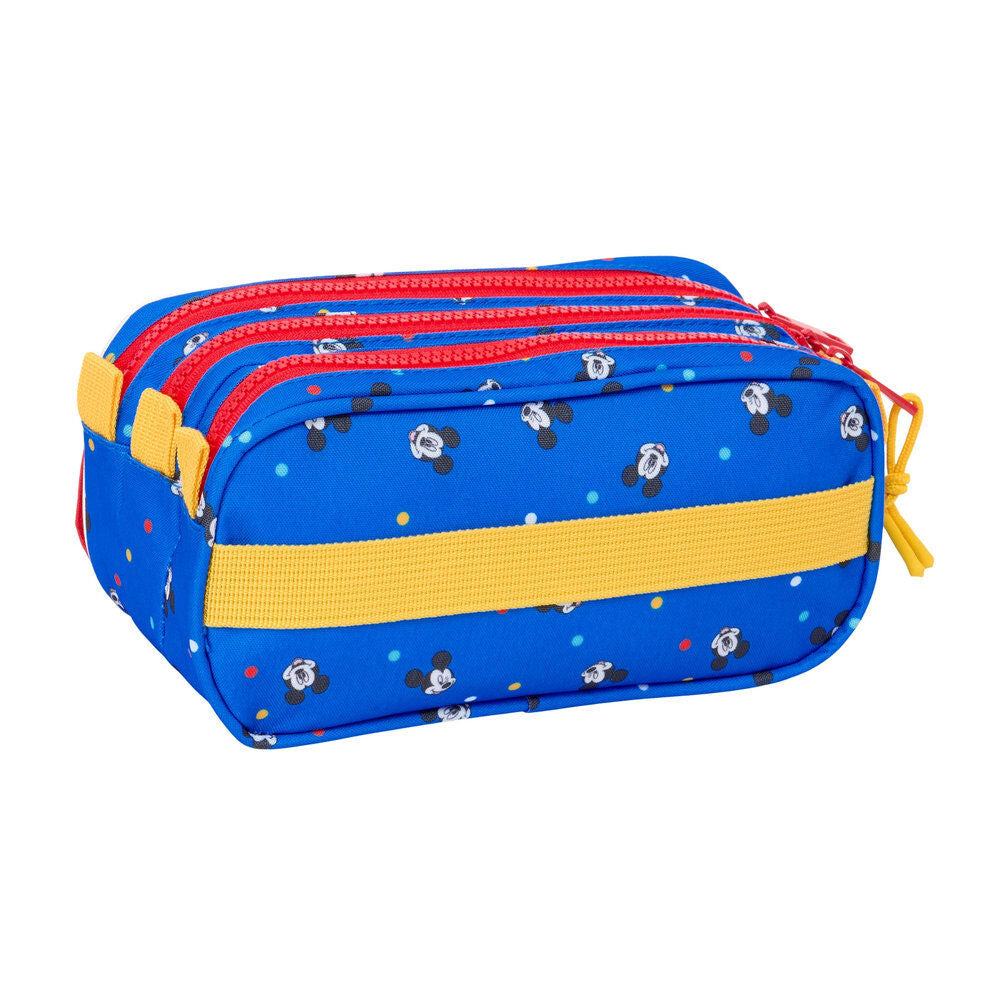 Estuche triple Good Day Mickey Disney