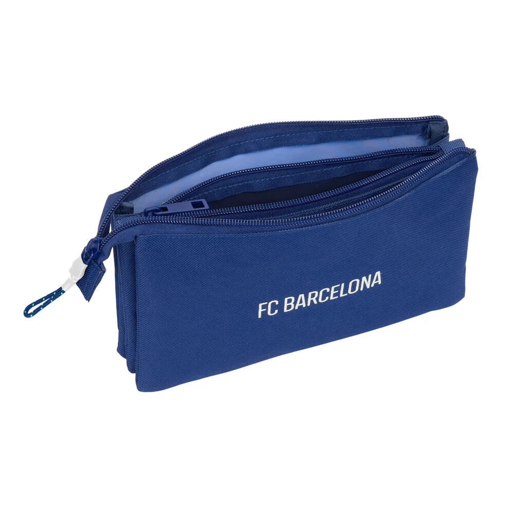 Estuche triple F.C. Barcelona