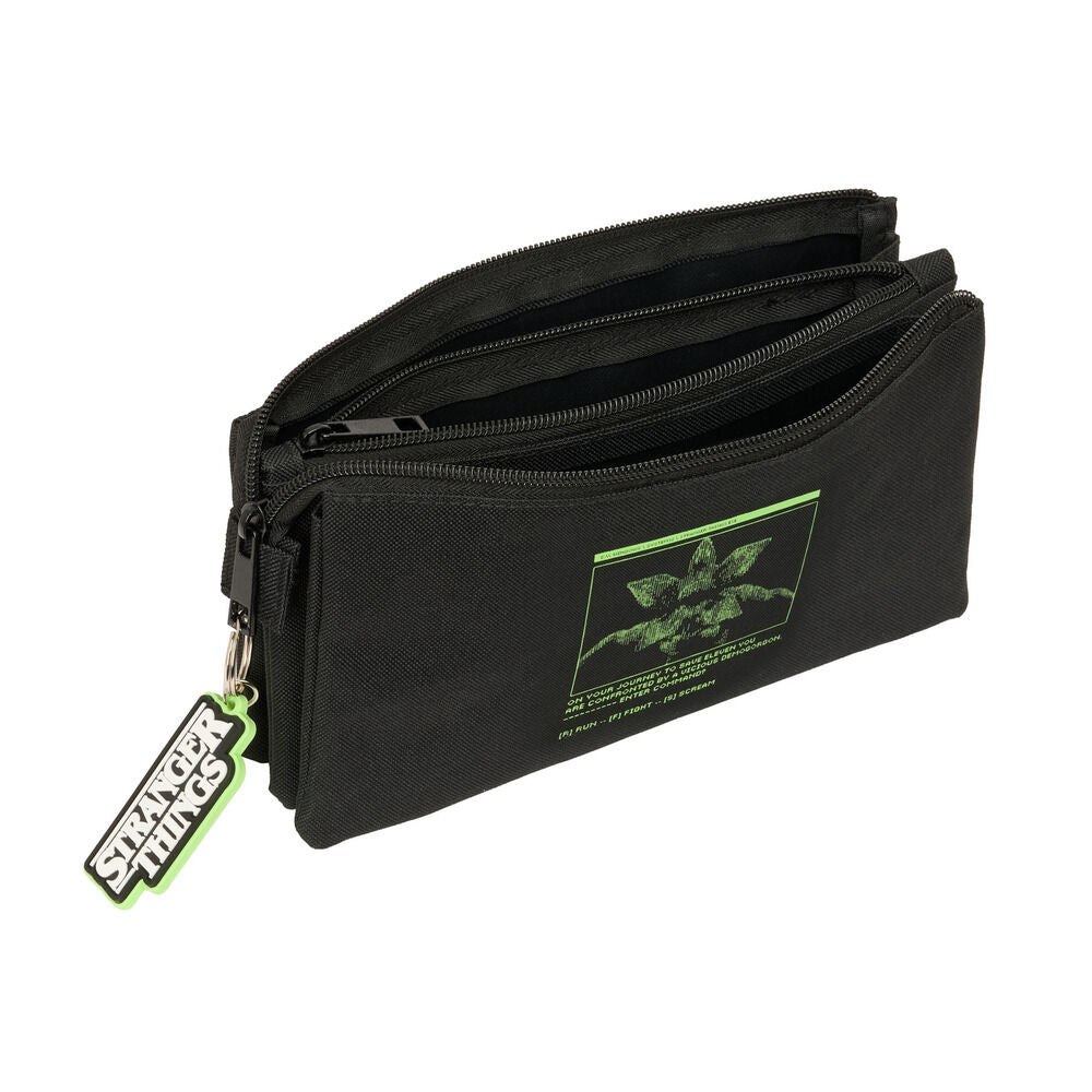 Estuche triple Stranger Things