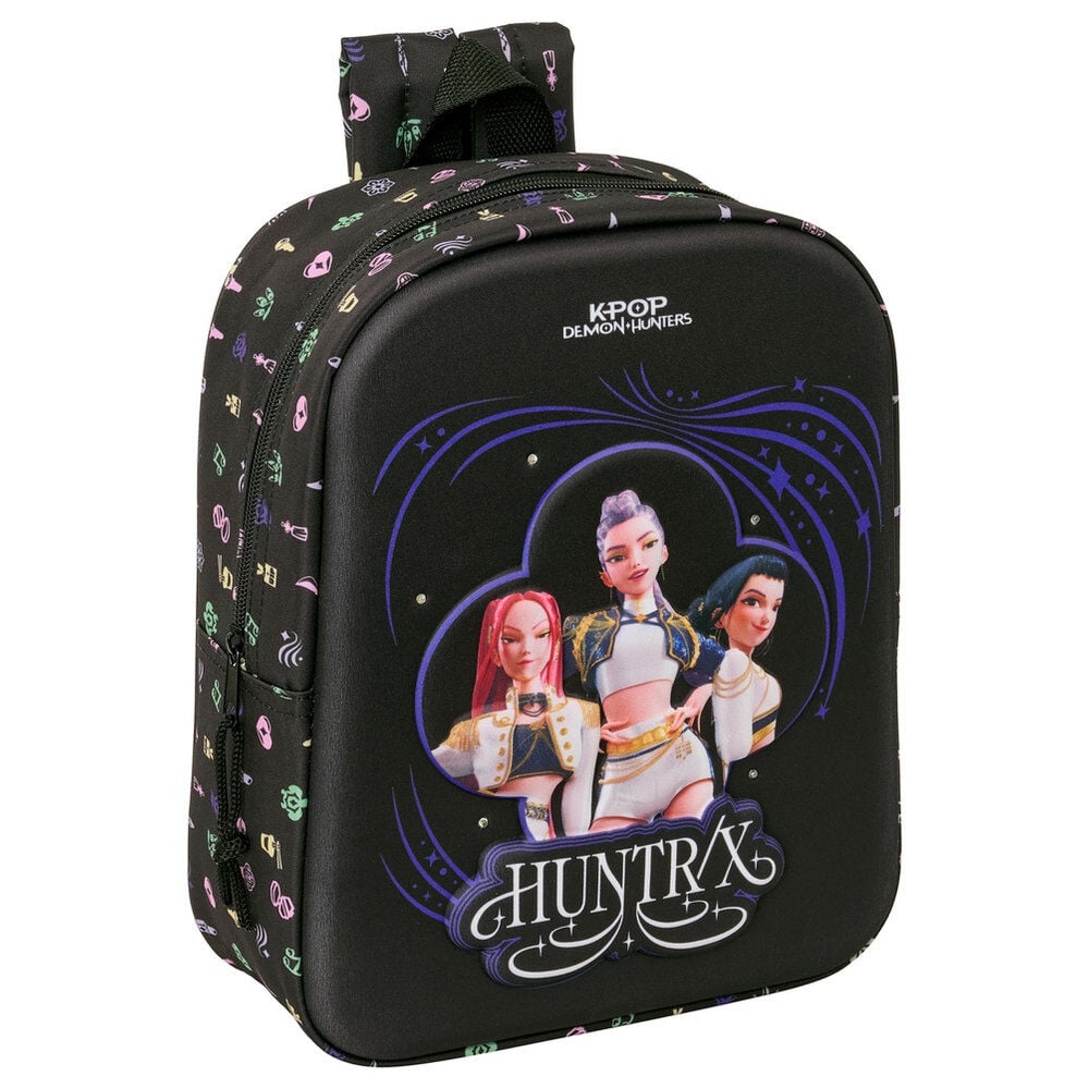 Mochila 3D LEDS Sound K-POP Demon Hunters 27cm