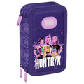 Estuche triple Figthers K-POP Demon Hunters 37 piezas