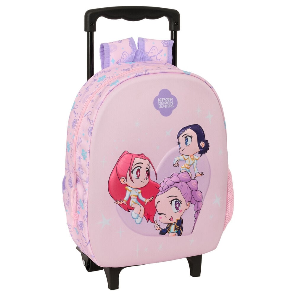 Trolley pré-escolar 3D Chibi K-POP Demon Hunters 33cm