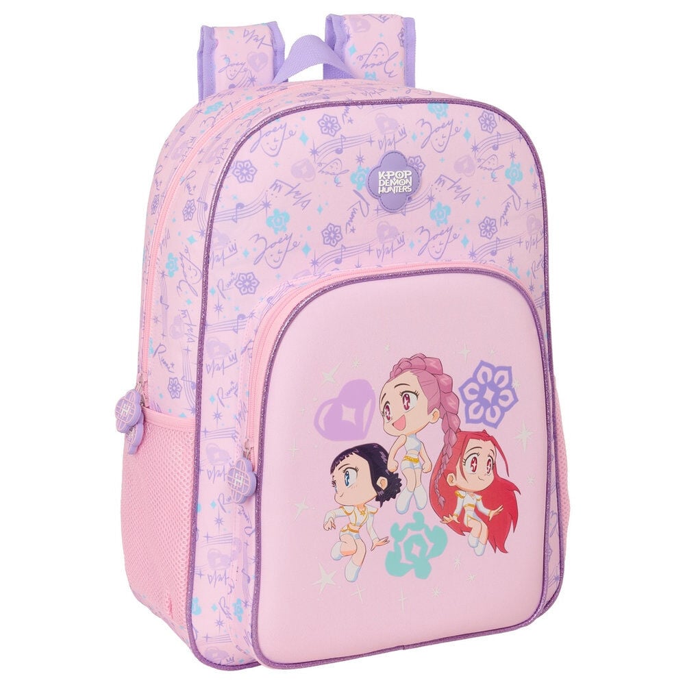 Mochila Chibi K-POP Demon Hunters 42cm adaptable