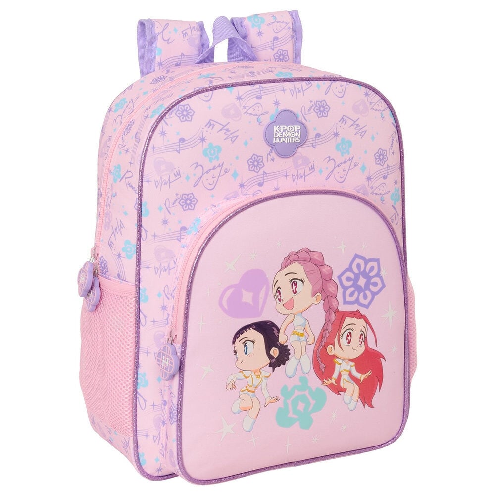 Mochila Chibi K-POP Demon Hunters 38cm adaptable