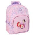 Mochila dupla Chibi K-POP Demon Hunters 42cm adaptável
