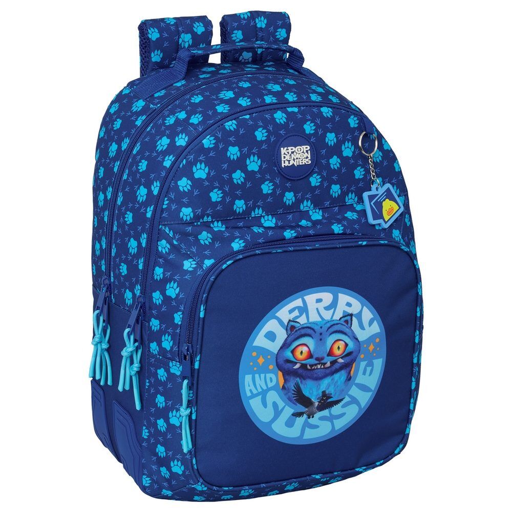 Mochila dupla Derpy Kpop Demon Hunters 42cm adaptável