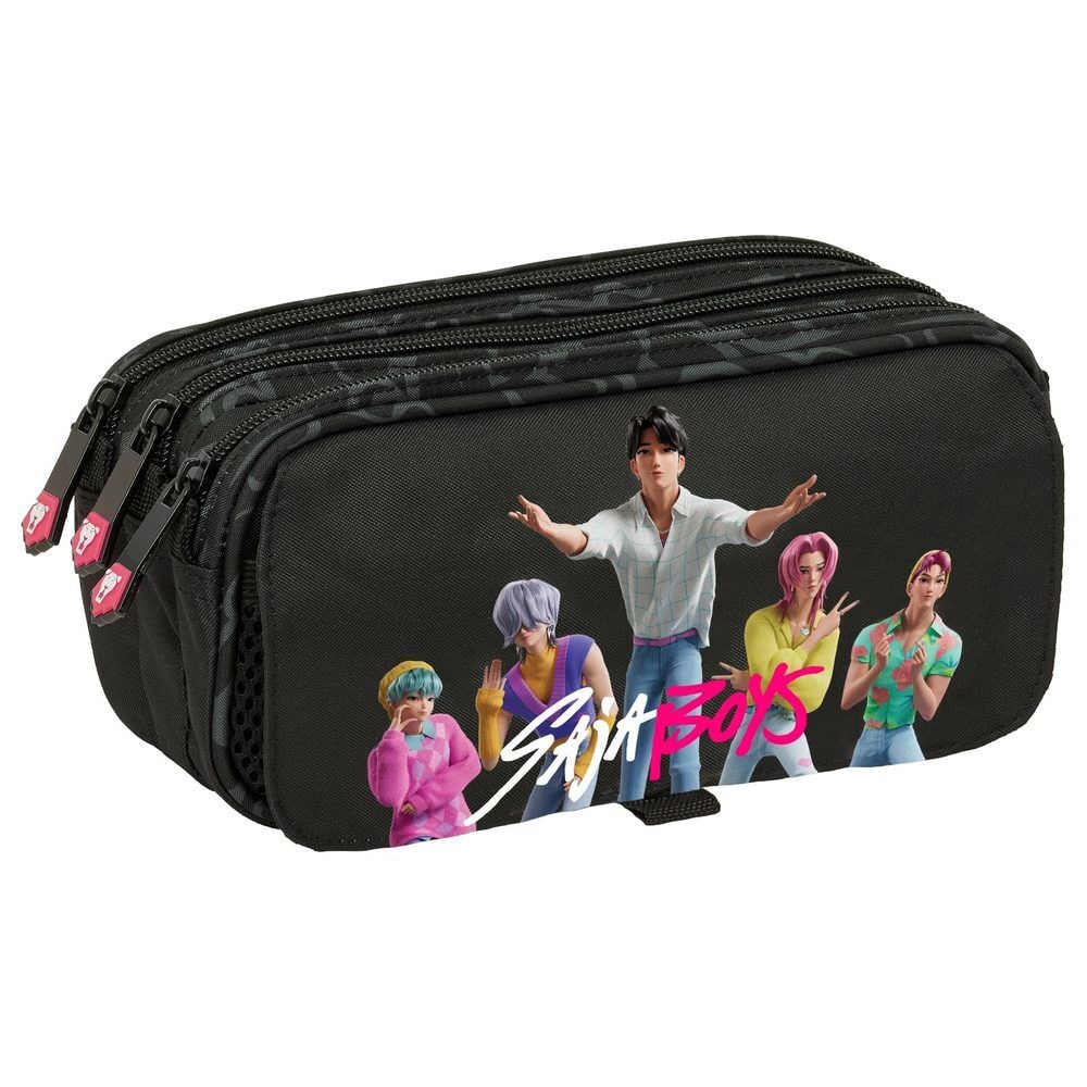 Estuche triple Saja Boys K-POP Demon Hunters