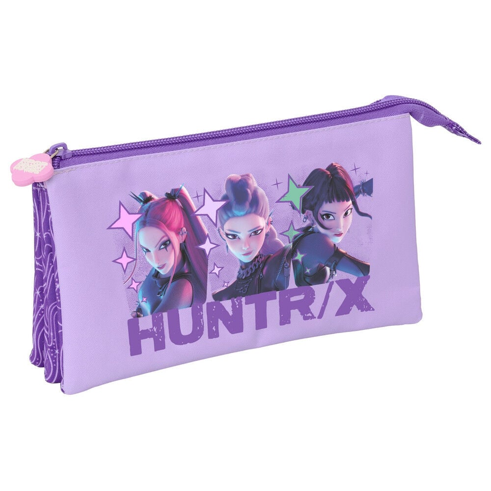 Estojo triplo Battle K-POP Demon Hunters