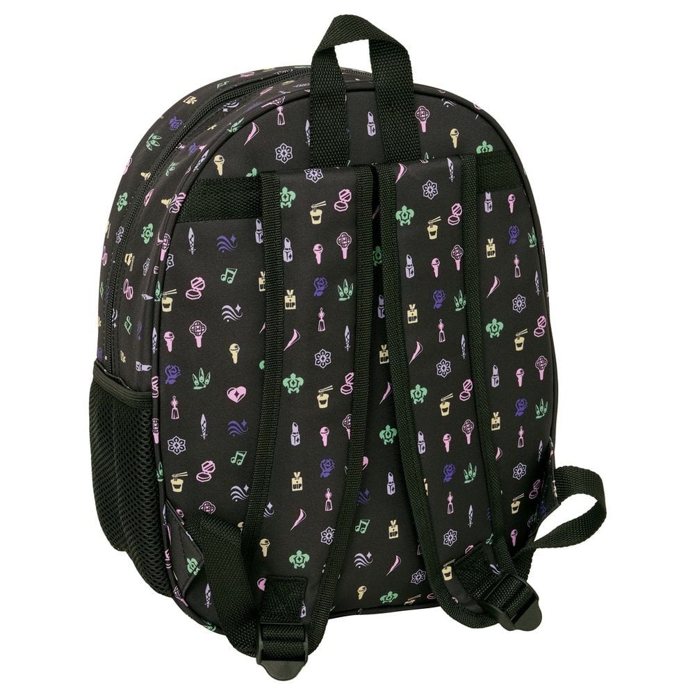 Mochila pré-escolar 3D LEDS Sound K-POP Demon Hunters 33cm