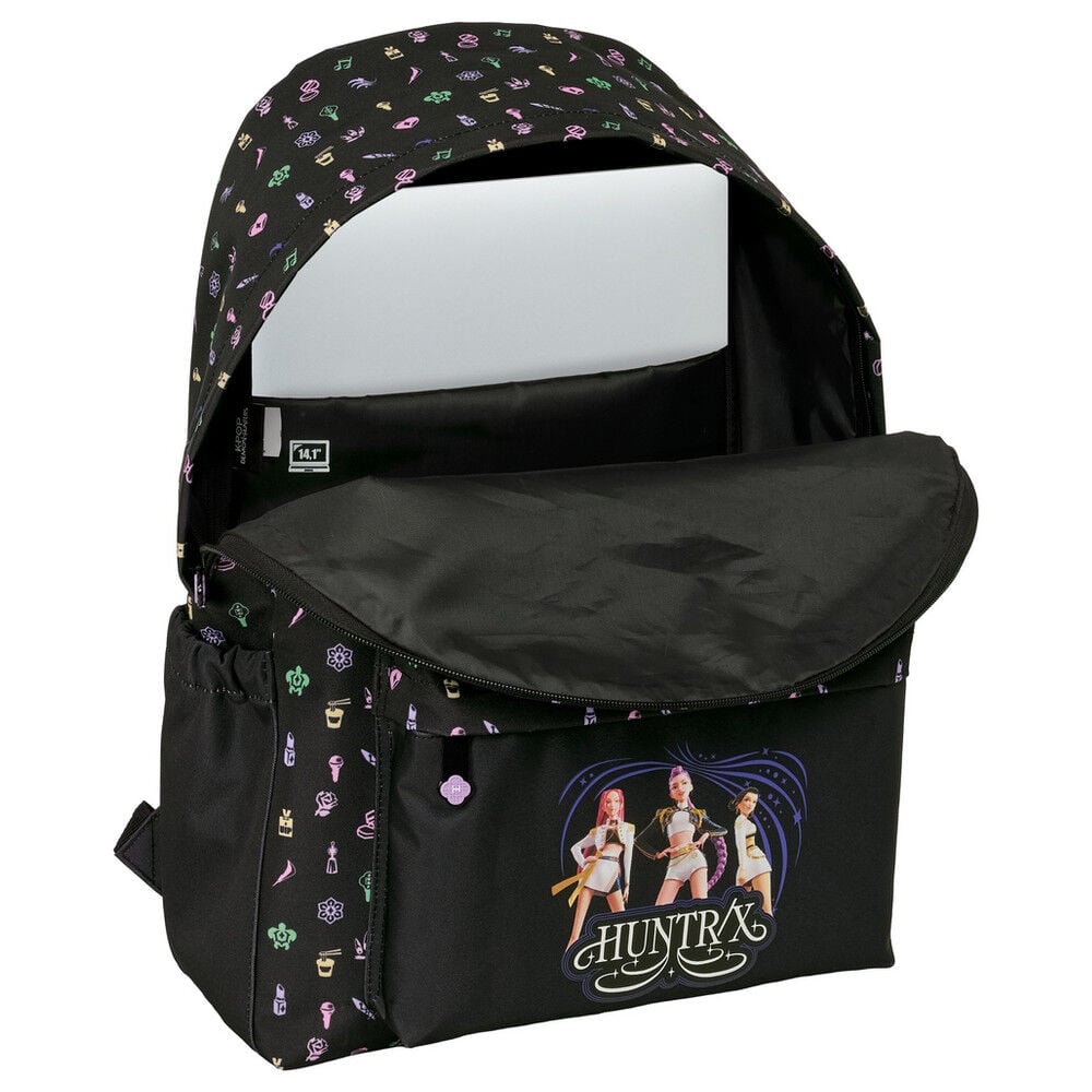 Mochila portátil Sound K-POP Demon Hunters 43cm