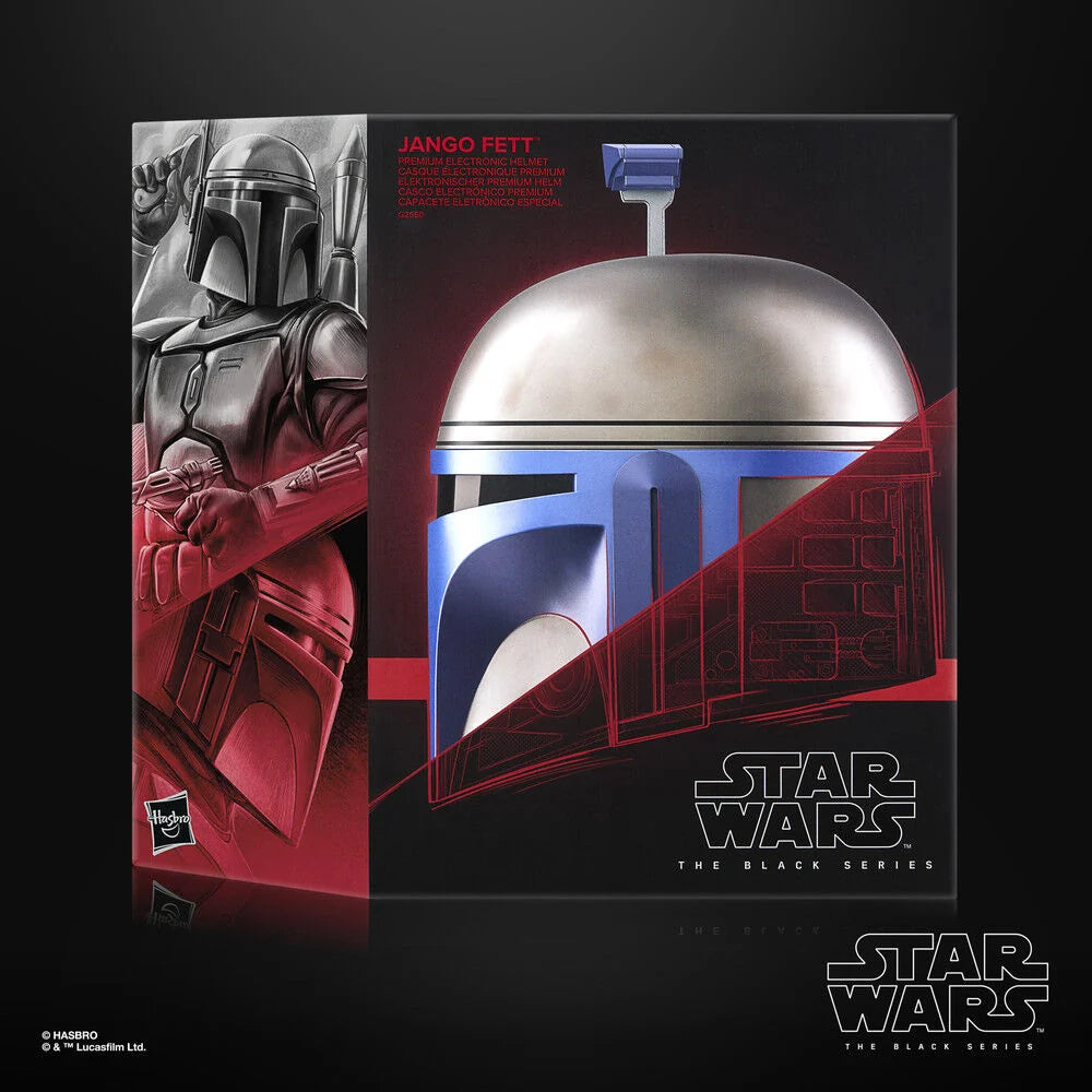 Capacete Eletrónico Premium Jango Fett Star Wars The Black Series