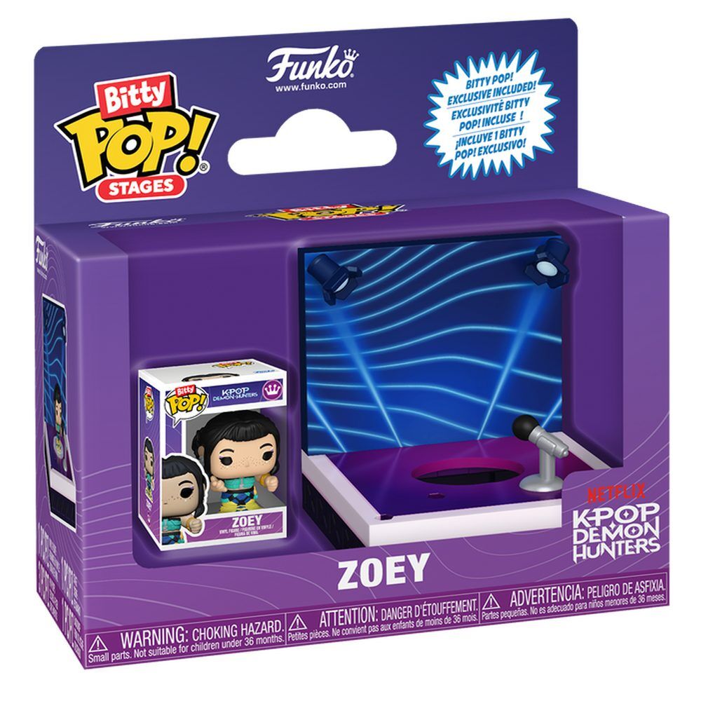 Figura Bitty Pop Stages Kpop Demon Hunters Zoey