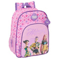 Mochila Stage Kpop Demon Hunters 34cm adaptável