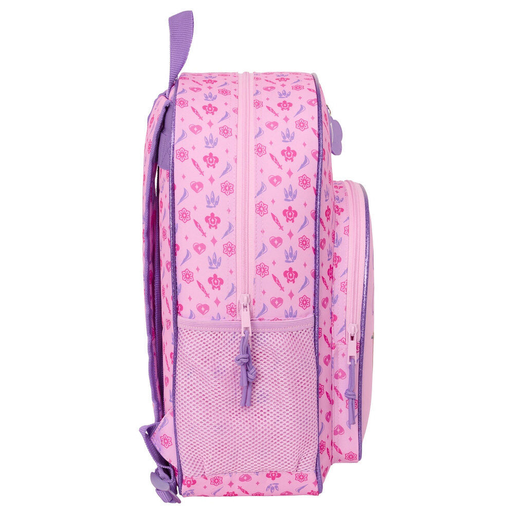 Mochila Stage Kpop Demon Hunters 42cm adaptável