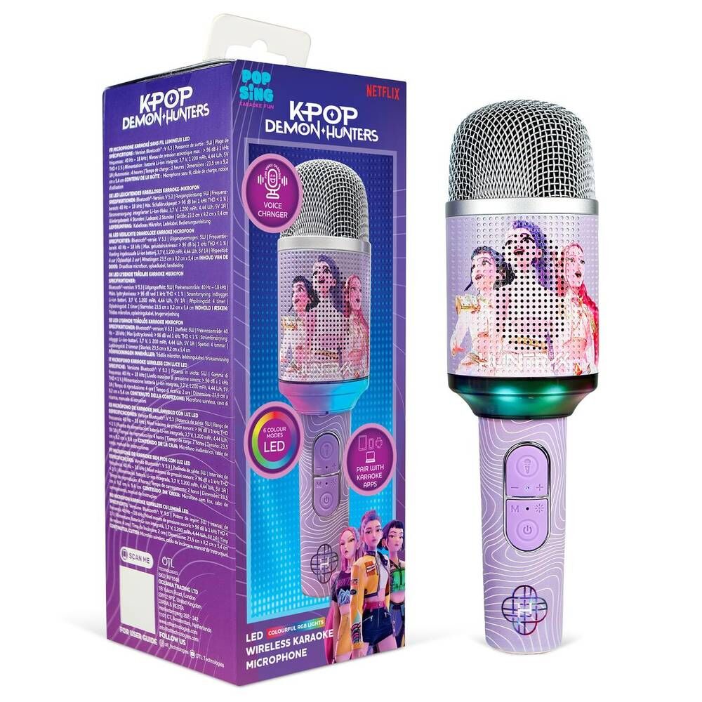 Micro Karaoke LED K-POP Demon Hunter