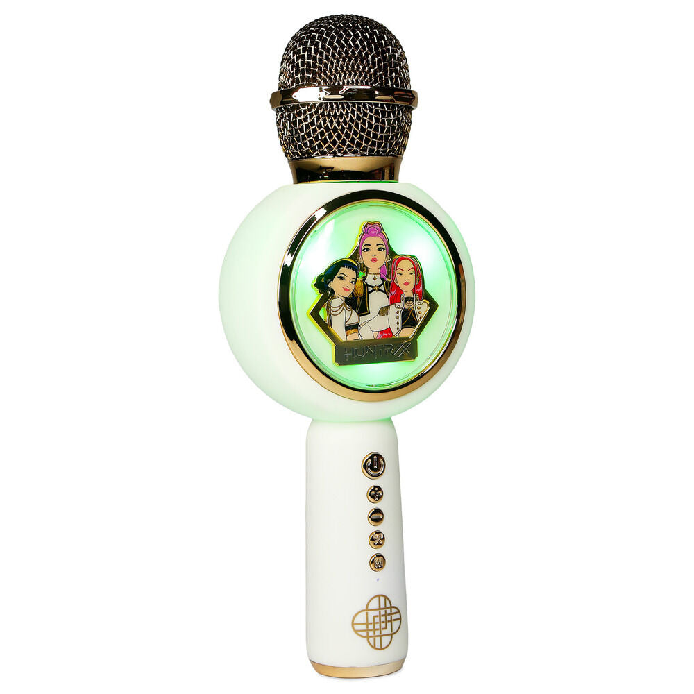 Microfone altavoz LED Golden K-POP Demon Hunter