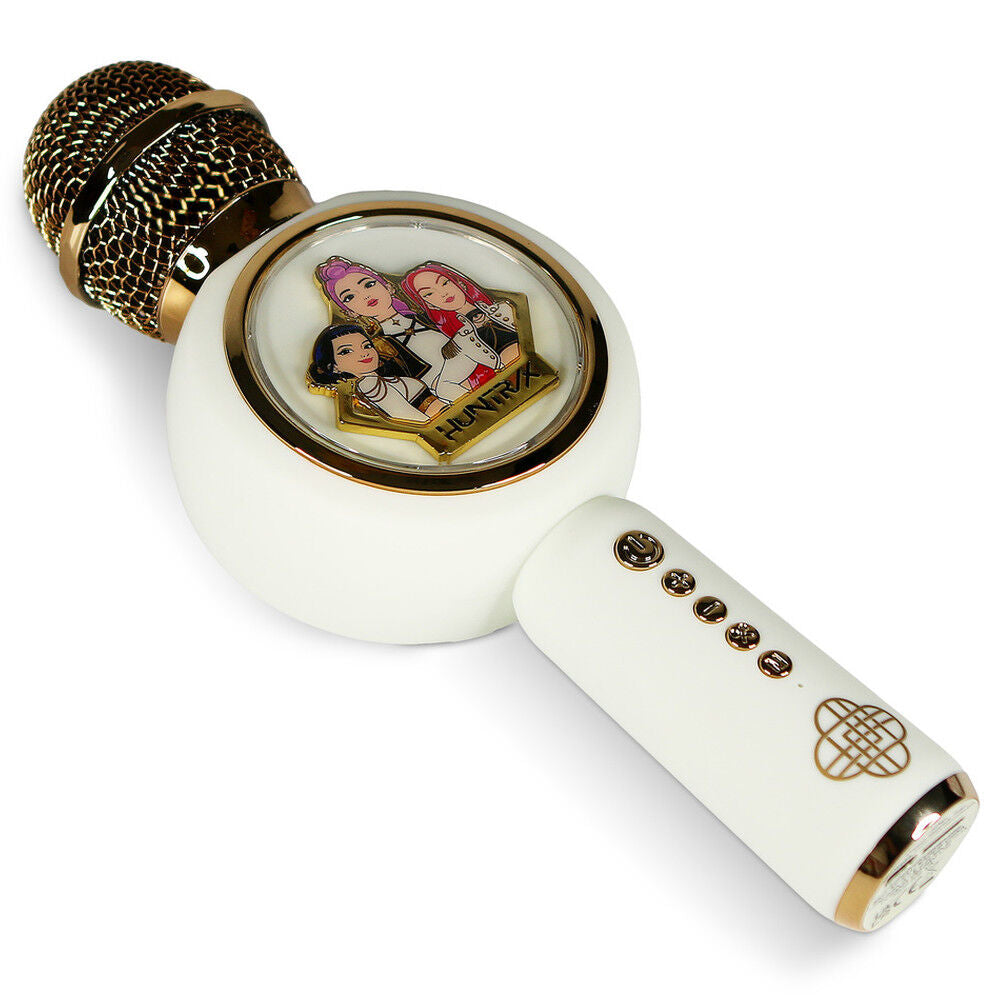 Microfone altavoz LED Golden K-POP Demon Hunter