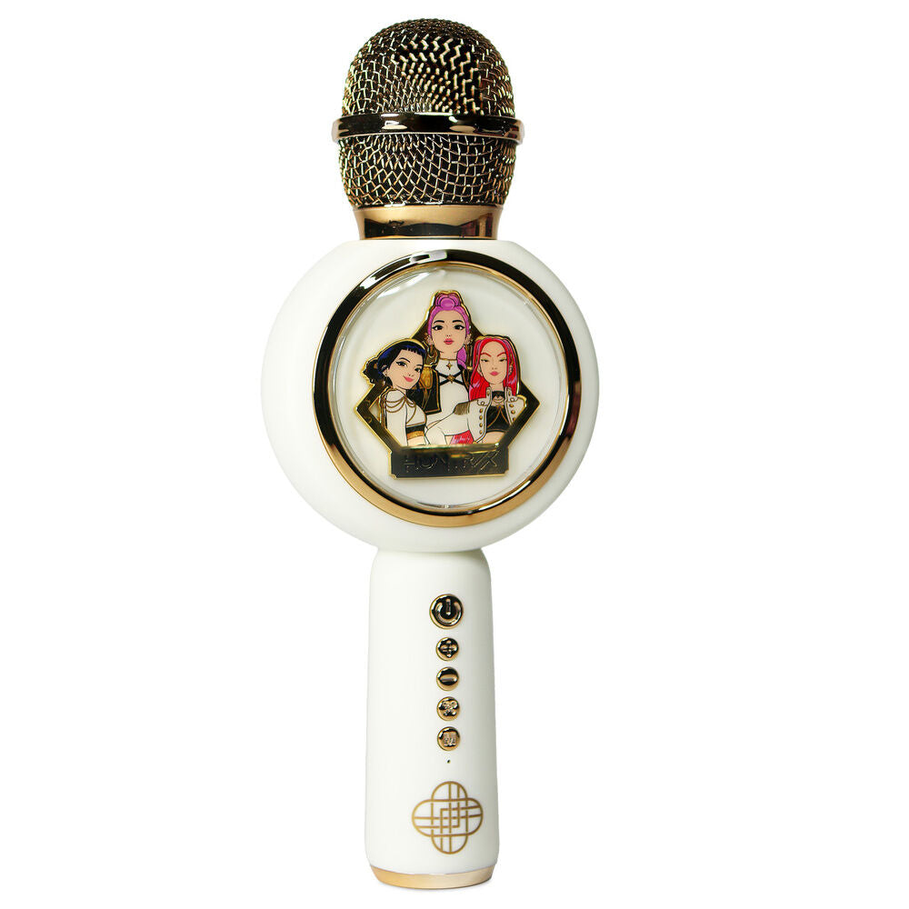 Microfone altavoz LED Golden K-POP Demon Hunter