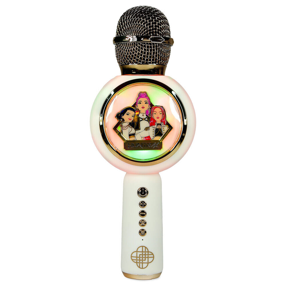 Microfone altavoz LED Golden K-POP Demon Hunter