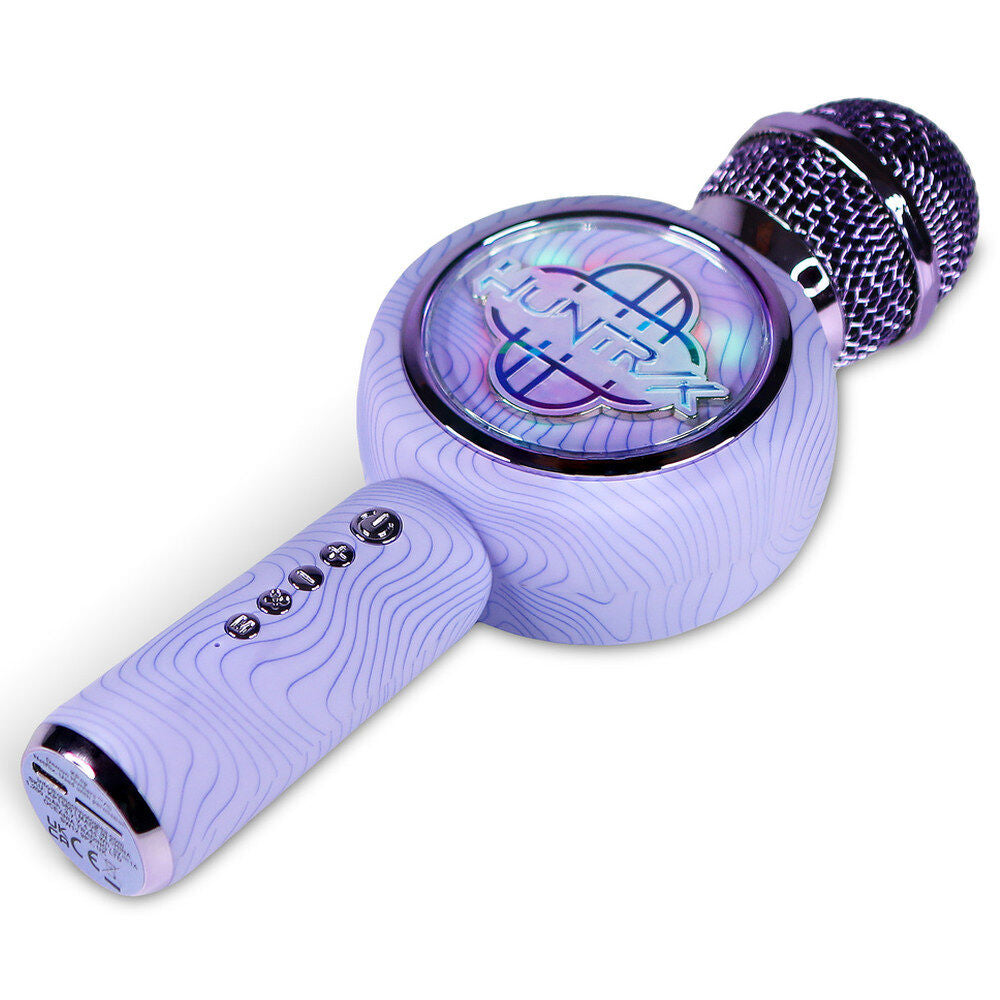 Microfone altavoz LED K-POP Demon Hunter