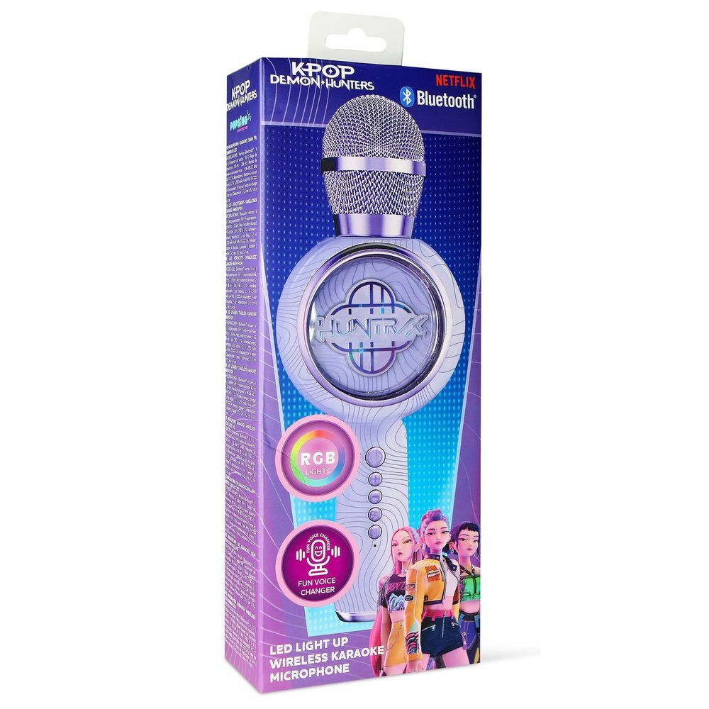Microfone altavoz LED K-POP Demon Hunter