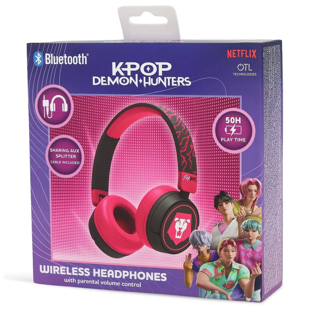 Auriculares infantis Saja Boys K-POP Demon Hunters