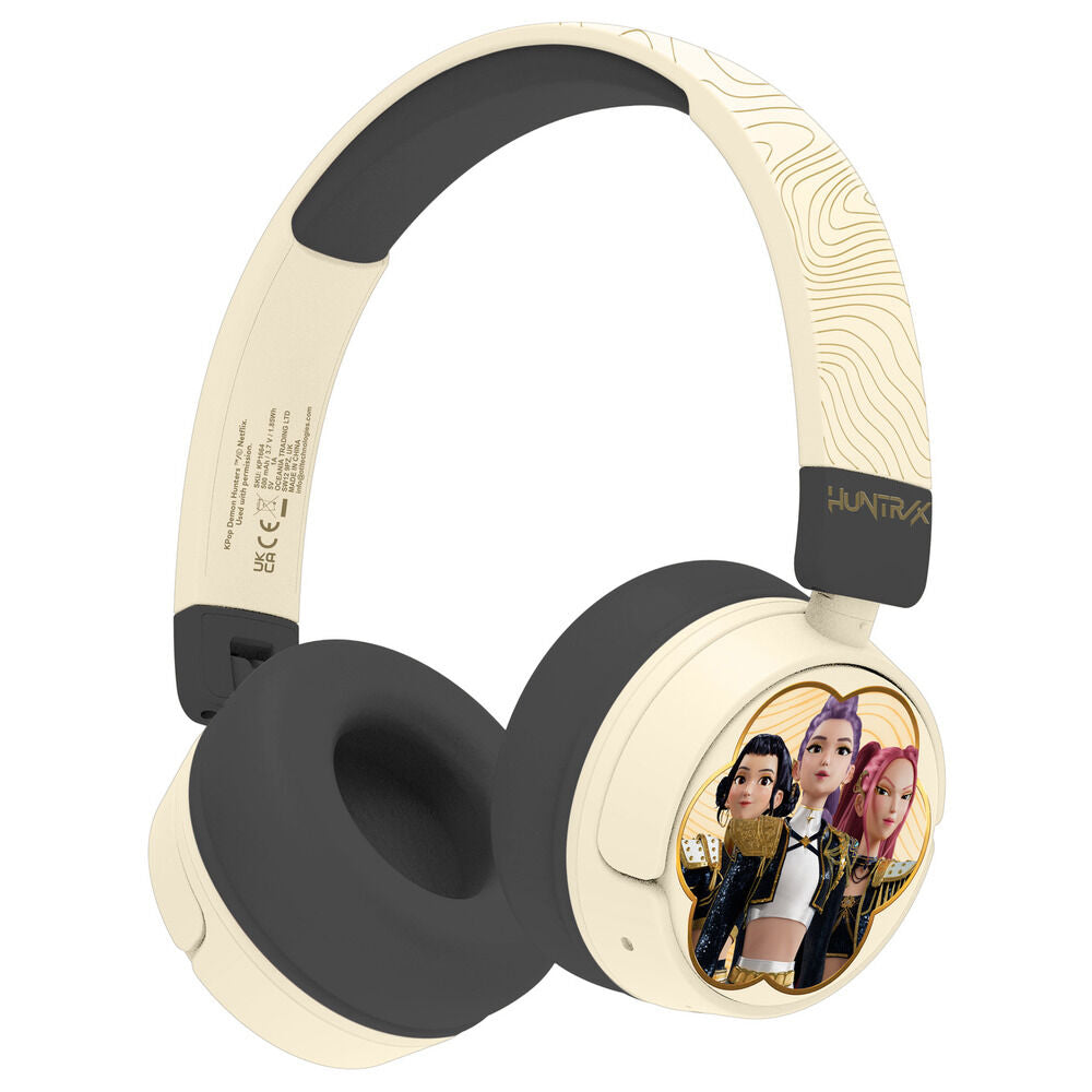 Auriculares infantis Golden K-POP Demon Hunters