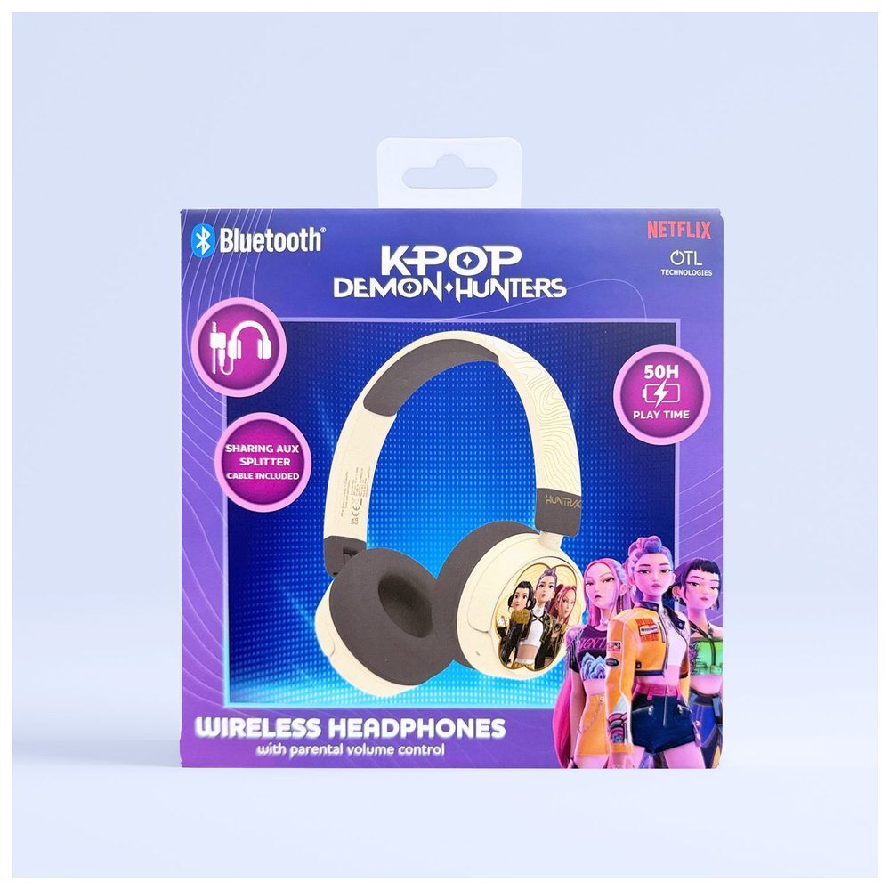 Auriculares infantis Golden K-POP Demon Hunters