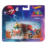 Conjunto de Figuras Bowser Jr. & Mario Super Mario Galaxy Hot Wheels
