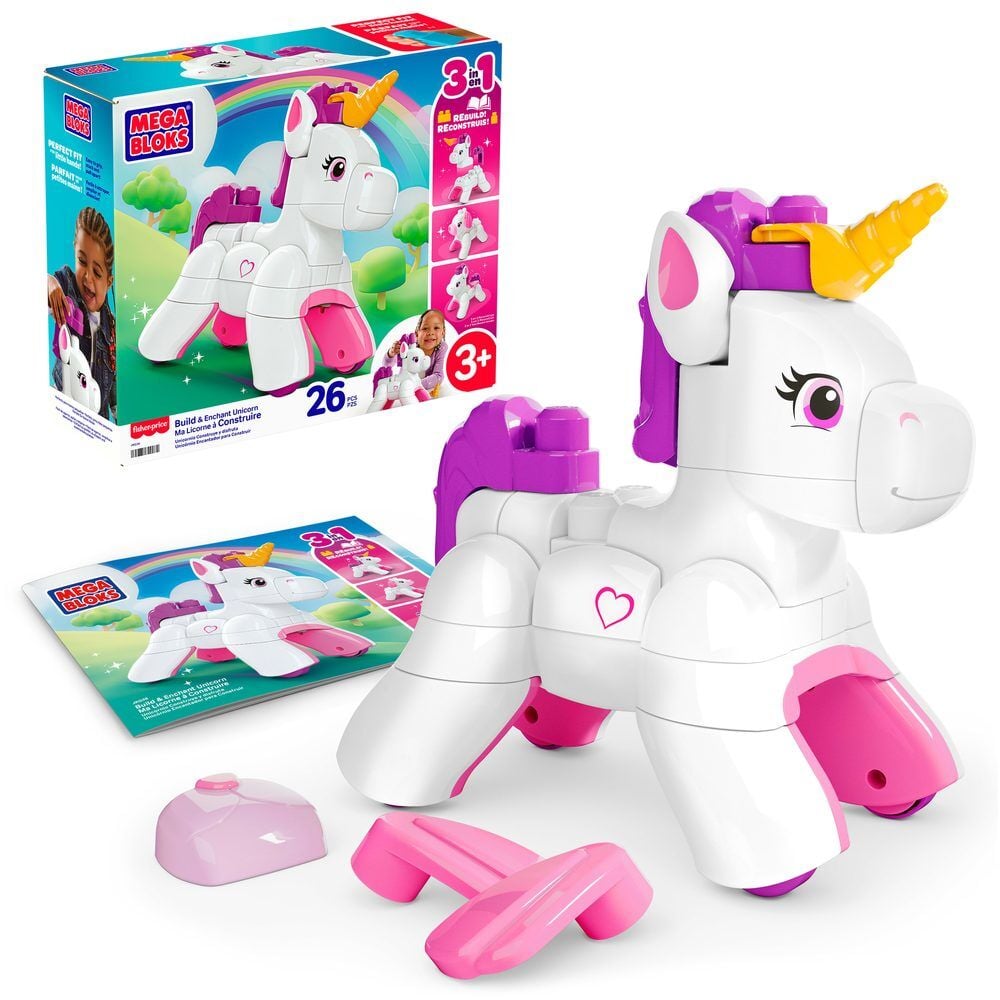 Unicórnio Encantado Blocos de Construção MEGA Bloks