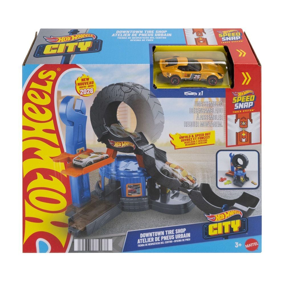 Loja de Pneus Hot Wheels City