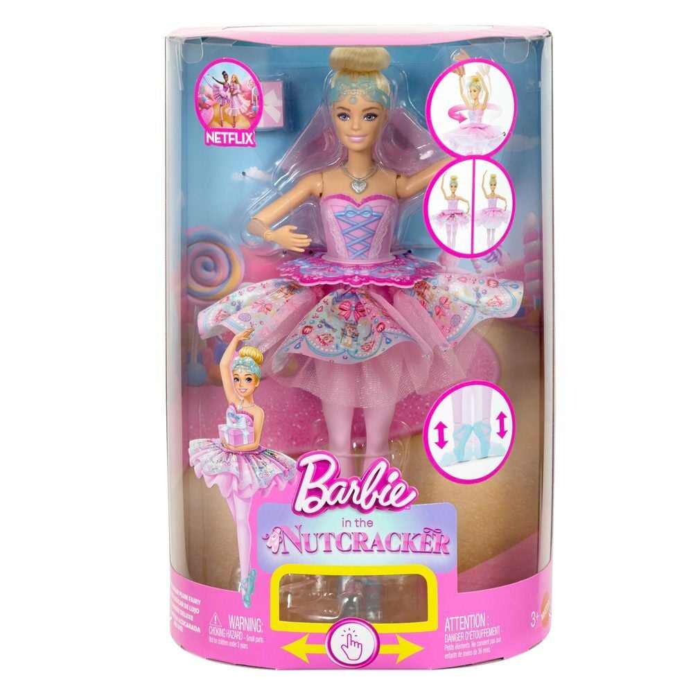 Boneca Clara Bailarina Transformável Barbie no Quebra-Nozes