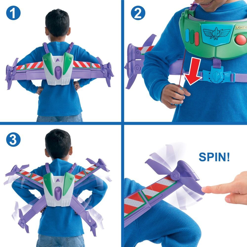 Acessório de Disfarce Buzz Lightyear Toy Story 5 Disney Pixar