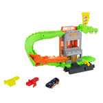 Pista de Carros Ataque do Crocodilo Hot Wheels City