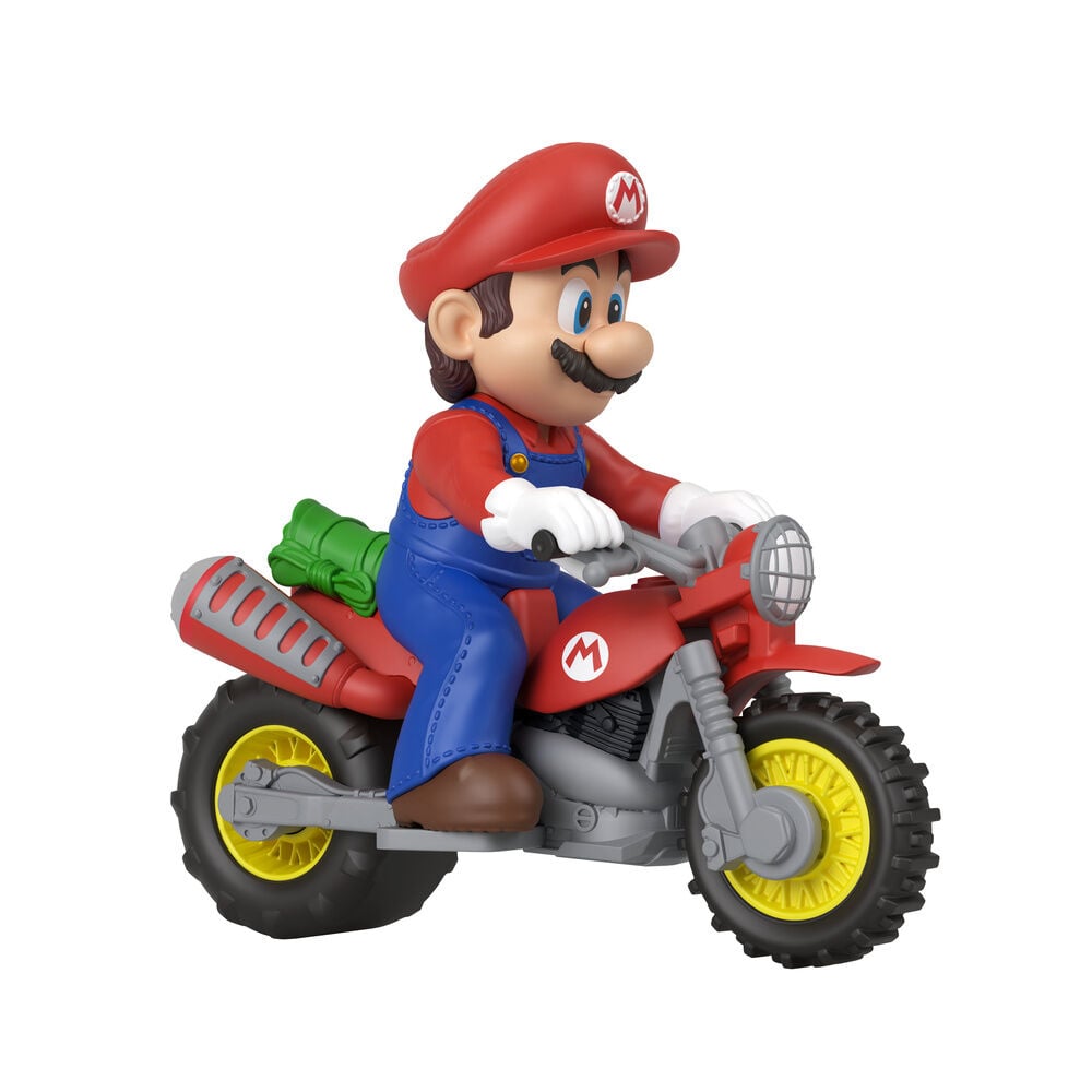 Conjunto de Figuras Bowser Jr. & Mario Super Mario Galaxy Hot Wheels
