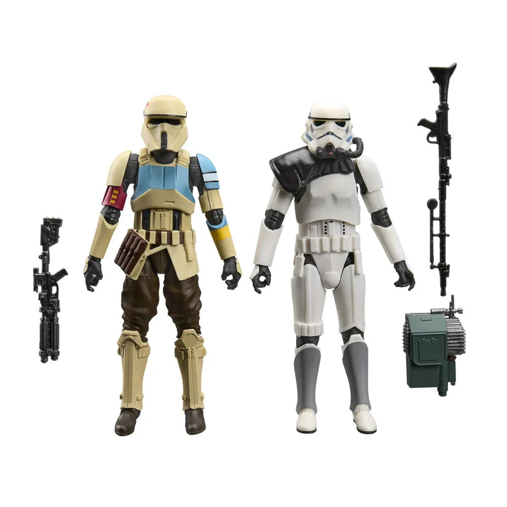 2-figure set: Scarif Stormtrooper and Magma Stormtrooper, Star Wars Battlefront, 15 cm