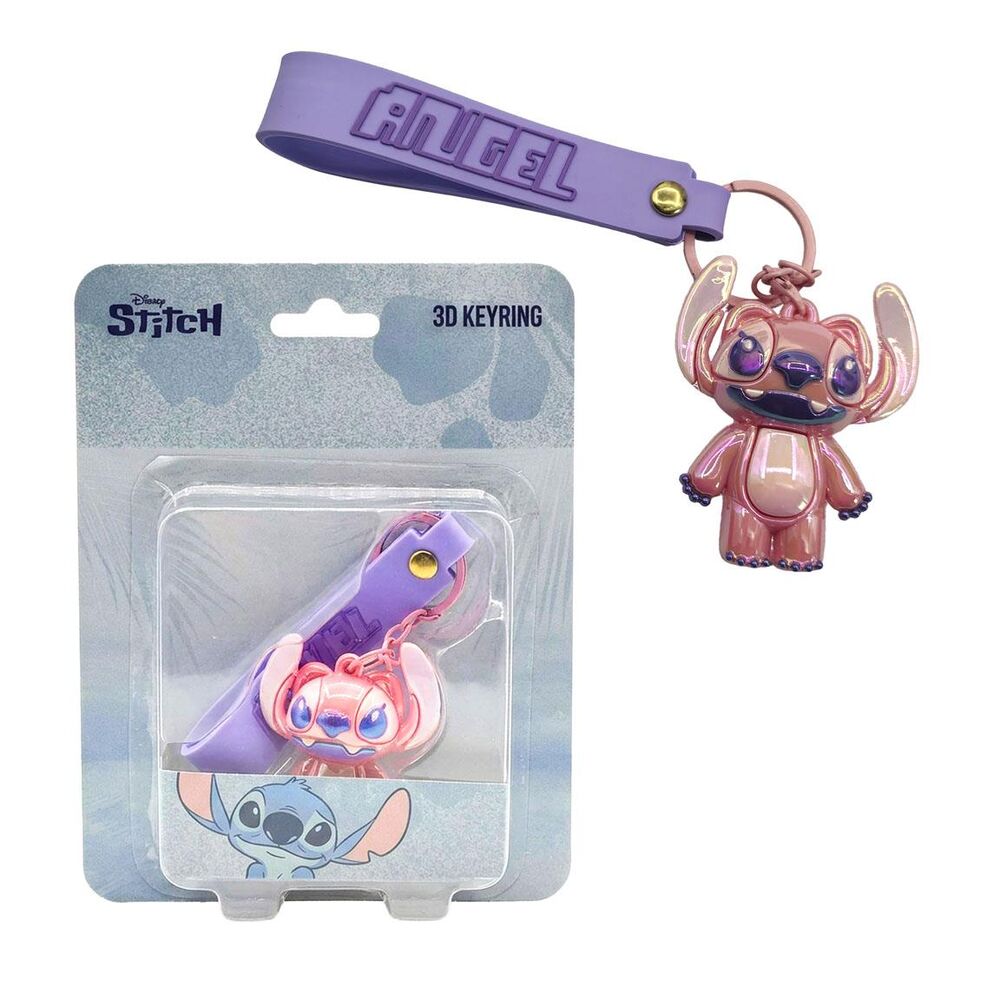 Porta-chaves Angel Stitch Disney