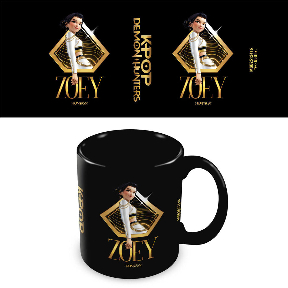 Caneca Zoey K-POP Demon Hunters 325ml