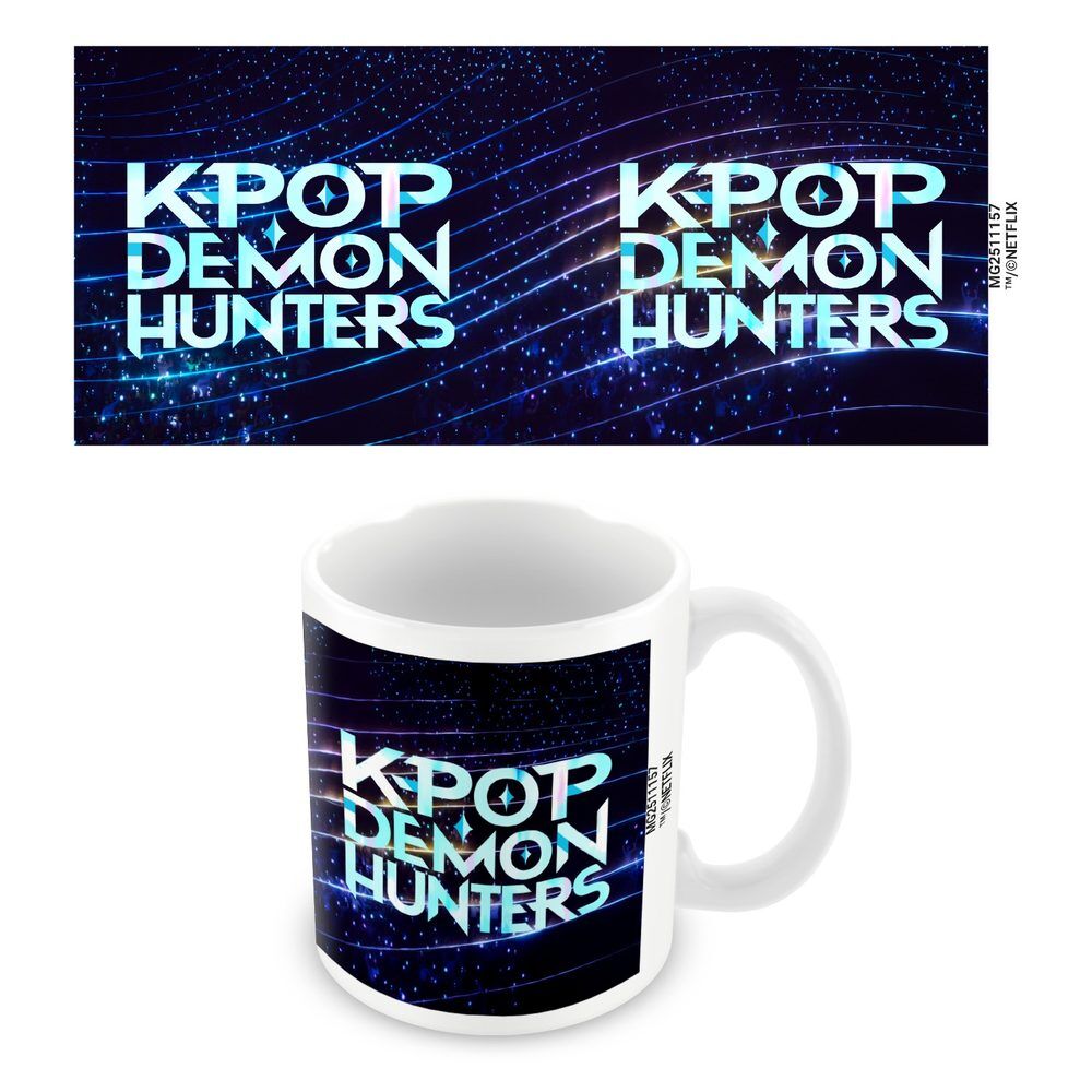 Caneca Logo K-POP Demon Hunters 325ml