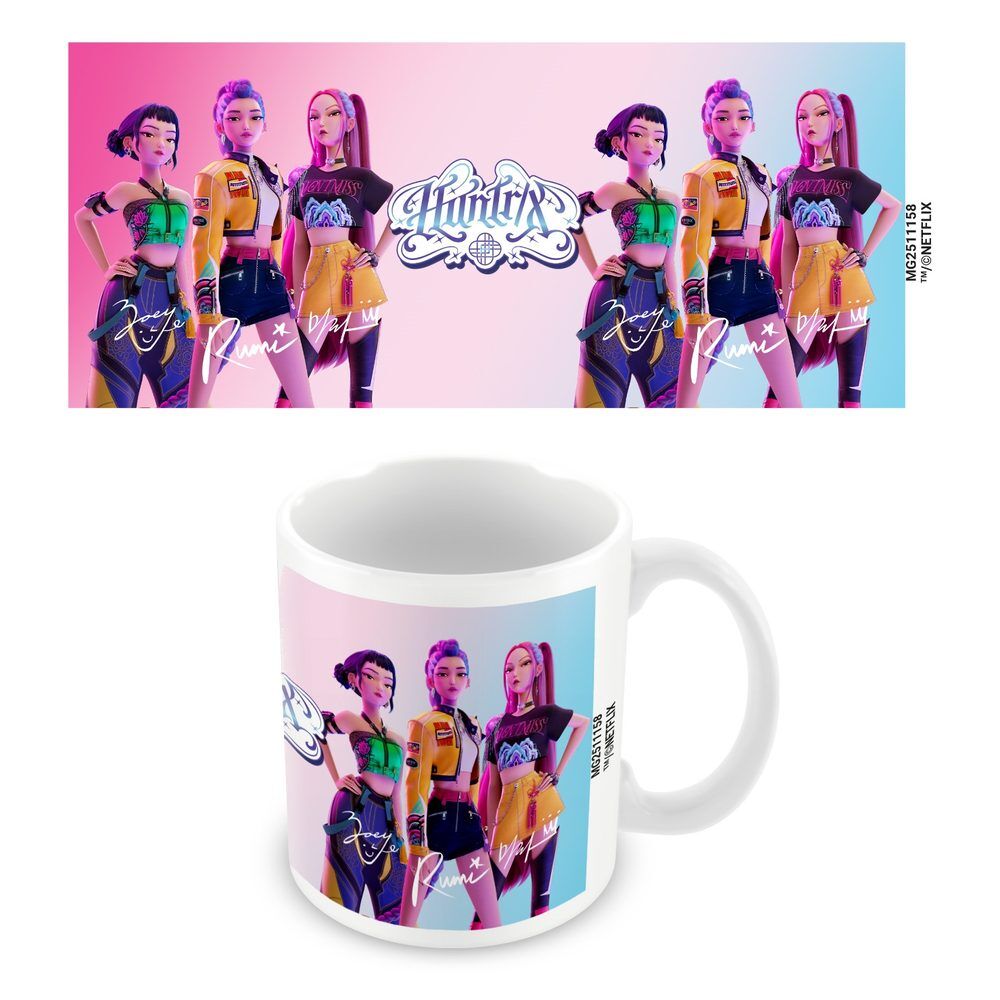 Caneca Huntrix K-POP Demon Hunters 325ml