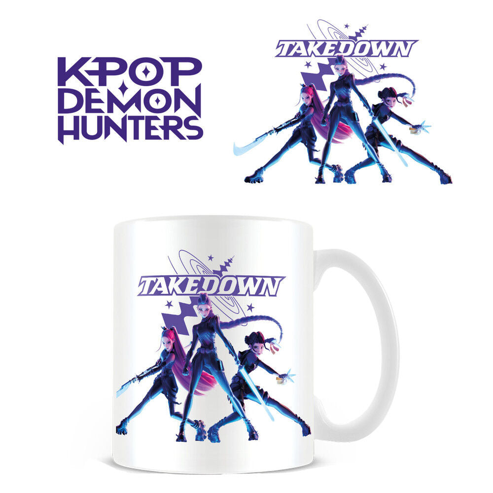 Caneca Takedown K-POP Demon Hunters 325ml