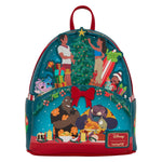 Mini Mochila Holiday Stitch Disney Loungefly 26 cm — imagem 5