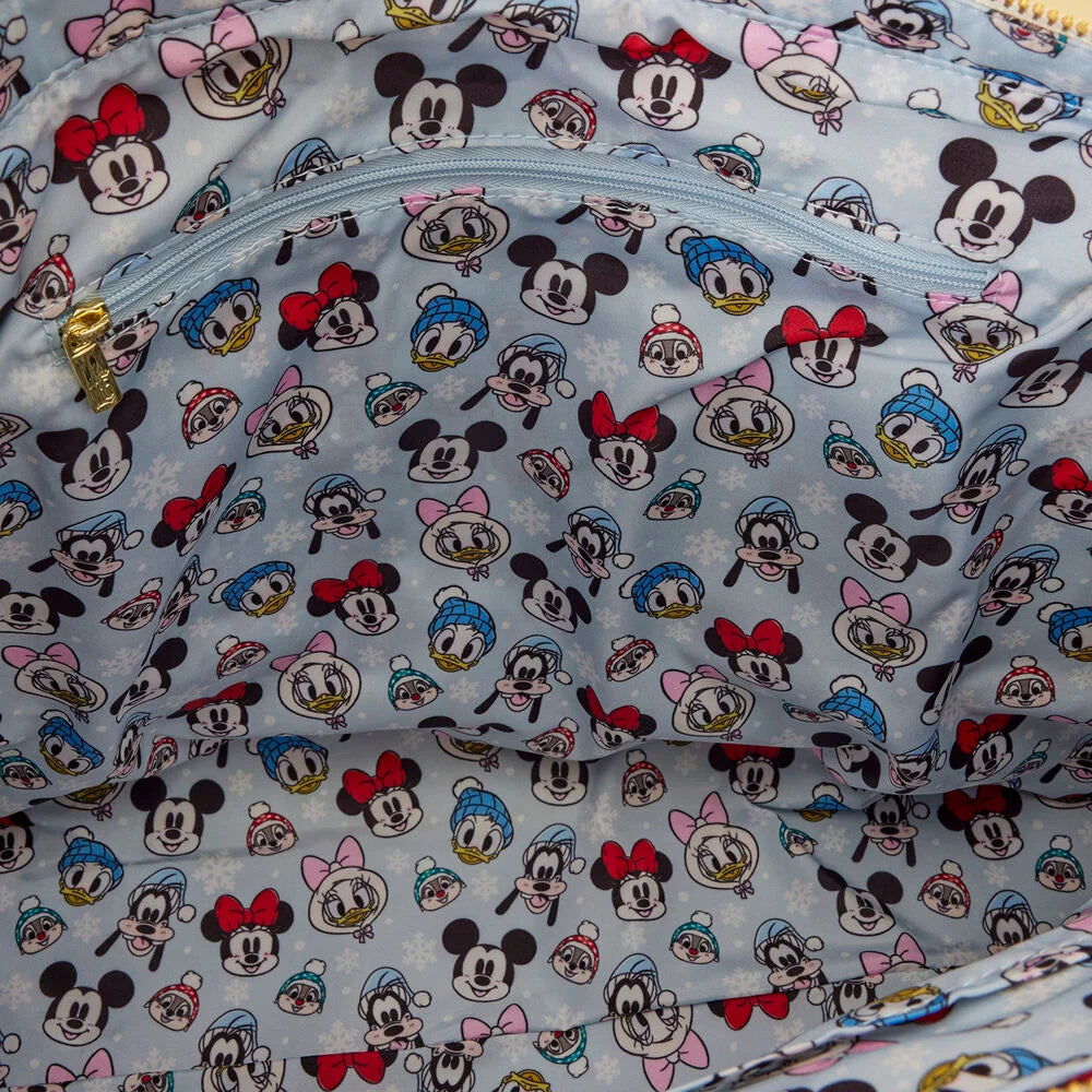 Mala e Porta-moedas Puff Quilt Mickey & Friends Disney Loungefly — imagem 5