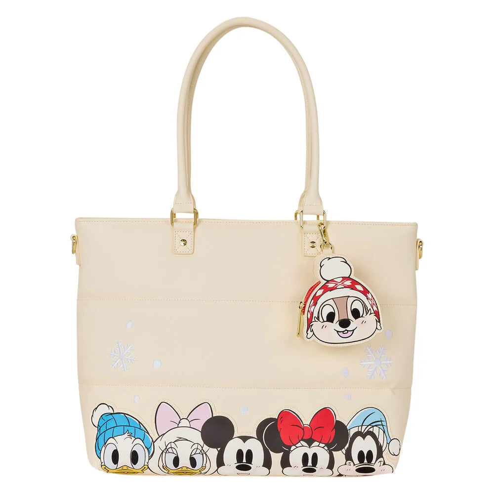 Mala e Porta-moedas Puff Quilt Mickey & Friends Disney Loungefly — imagem principal