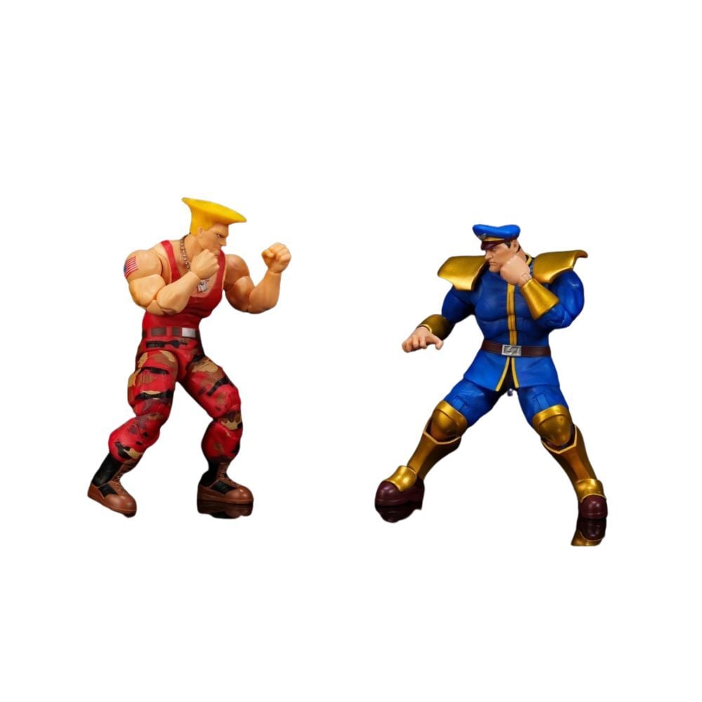 Pack 2 Figuras Street Fighter II Guile e Bison – 15 cm – imagem 4