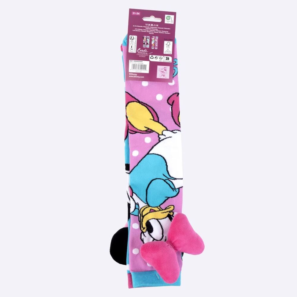 Meias Minnie Disney com laço — modelos sortidos